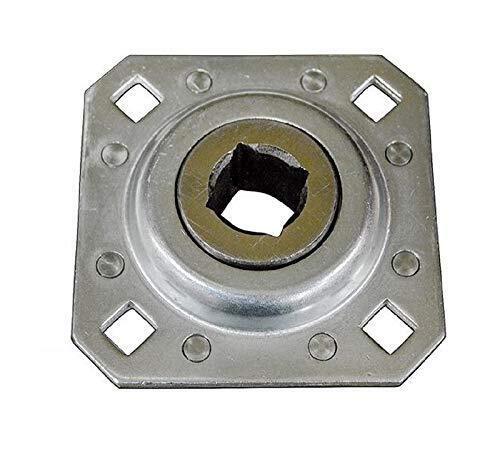 DURAFORCE Disc Harrow Bearing 1" Square Bore w/ 4 - 1/2" Bolt Holes & 4-3/4" OAL ST208-1