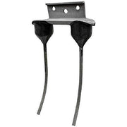DURAFORCE 5 of Double Rubber Mounted Rake Teeth 7.25" Tine x 5/16" Bolt Hole w/ 0.25" Wire