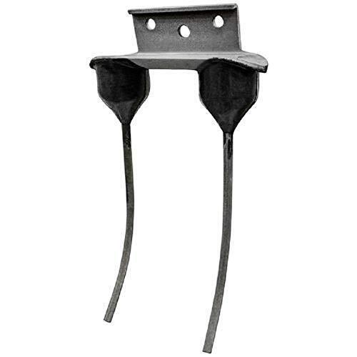 DURAFORCE 5 of Double Rubber Mounted Rake Teeth 7.25" Tine x 5/16" Bolt Hole w/ 0.25" Wire