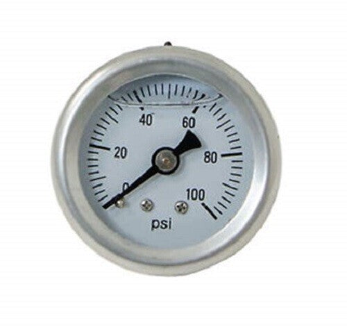 DURAFORCE Pressure Gauge 0-200 Liquid 2-1/2" Dial SS Caseing 2141GXB200
