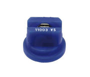 DURAFORCE TeeJet Flat Spray Tip Blue 110° Polymer w/ SS Insert Visiflo TP11003VS