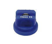 DURAFORCE TeeJet Flat Spray Tip Blue 110° Polymer w/ SS Insert Visiflo TP11003VS