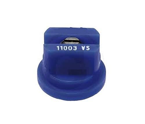 DURAFORCE TeeJet Flat Spray Tip Blue 110° Polymer w/ SS Insert Visiflo TP11003VS