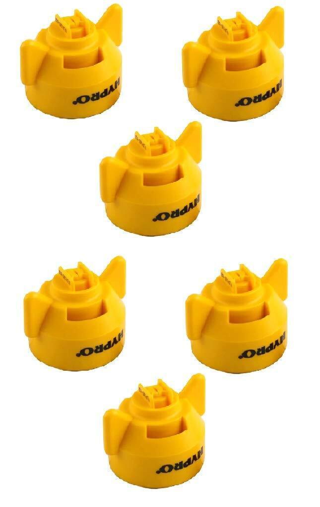 DURAFORCE 6 of Hypro Ultra-Lo Drift Yellow Polymer Spray Tip 120° Rated @ 0.20 GPM 40 PSI