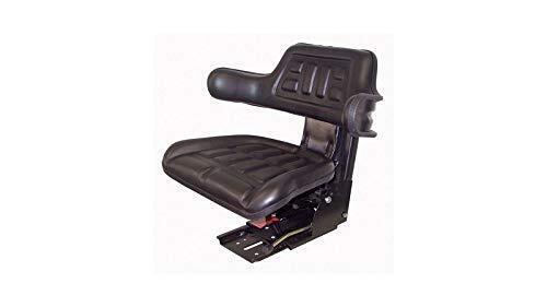 DURAFORCE Universal Economy Tractor Seat with Adjustable Suspension – Black 510000BK