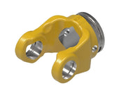 DURAFORCE Weasler 1-5/8" (41.3 MM) Lemon Shaped Outer Profile Yoke Walterscheid I Series