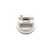 DURAFORCE TeeJet Extended Range Flat Spray Tip White 80° Polymer w/ SS Insert XR8008VS