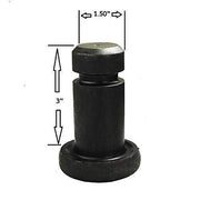 DURAFORCE Replacement Woods Rotary Blade Pin 1-1/2" OD 3" Long BB42