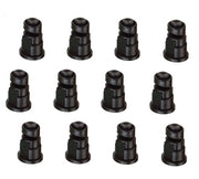 DURAFORCE Pack of 12 - TeeJet Polymer Wide Angle Spray Tips Rated 2.0 GPM @ 40 PSI TF-VP10