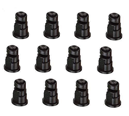 DURAFORCE Pack of 12 - TeeJet Polymer Wide Angle Spray Tips Rated 2.0 GPM @ 40 PSI TF-VP10
