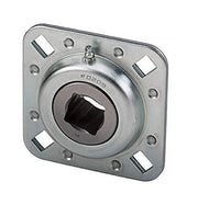 DURAFORCE Disc Harrow Bearing 1-1/4" Square Bore 4 - 0.531" x 0.687" Bolt Holes & 5" OAL