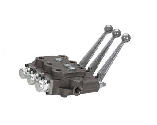 DURAFORCE Hydraulic Triple Spool 1st Spool 4-Position 2nd & 3rd Spools in 3-Position
