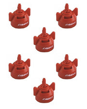 DURAFORCE 6 of Hypro Guardian Air Red Polymer Spray Tips 110° Rated @ 0.40 GPM 40 PSI