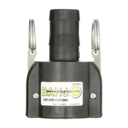 DURAFORCE 1" Banjo Poly Cam Lever Female Coupler - 1" Hose Shank USA MADE 100C