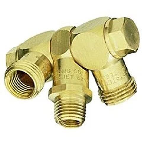DURAFORCE TeeJet Brass 1/4" Male MPT Double Swivel Body Assembly 6240-1/4TT