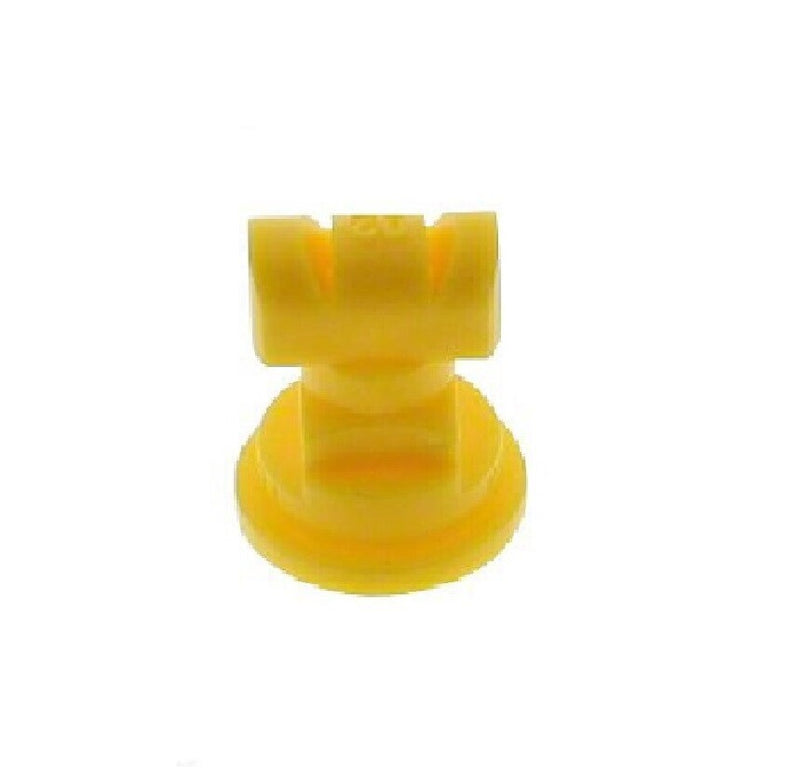 DURAFORCE TeeJet TwinJet Flat Spray Tip Yellow 110° x 2 Rated @ 0.20 GPM TTJ60-11002VP