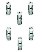 DURAFORCE Pack of 6 - TeeJet Turf-jet SS Wide Angle Flat Fan Spray Tip 0.8 GPM @ 40 PSI