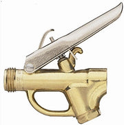 DURAFORCE TeeJet Brass Trigger Spray Gun Valve 1/4" FPT Inlet & 11/16" Thread Outlet 4688