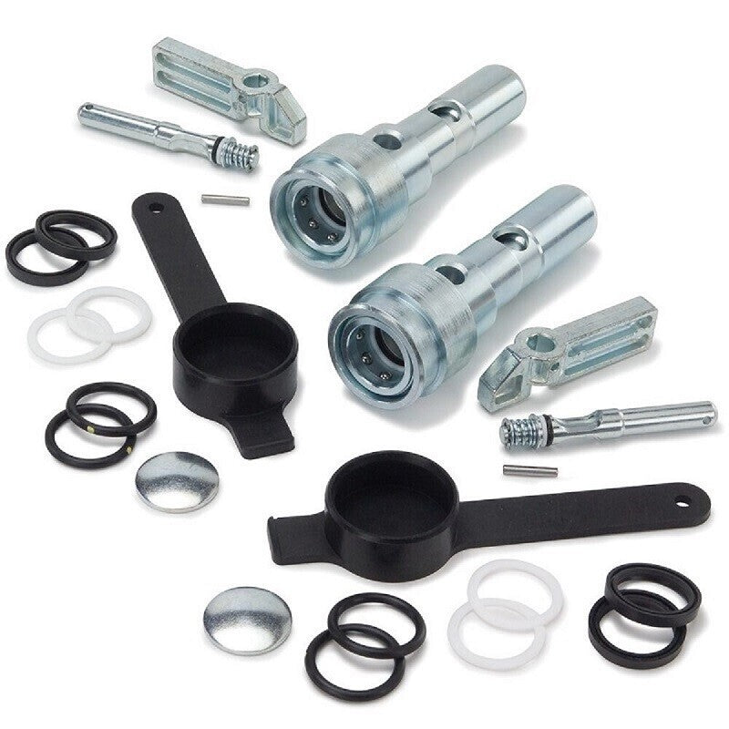 DURAFORCE Hydraulic Coupler Conversion Kit for JD Tractors w/Old Style Converts to ISO Tip