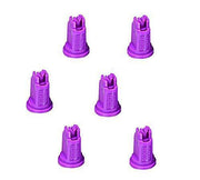 DURAFORCE Pack of 6 - TeeJet Air Induction XR Flat Spray Tip Purple 110° 0.25 GPM @ 40 PSI