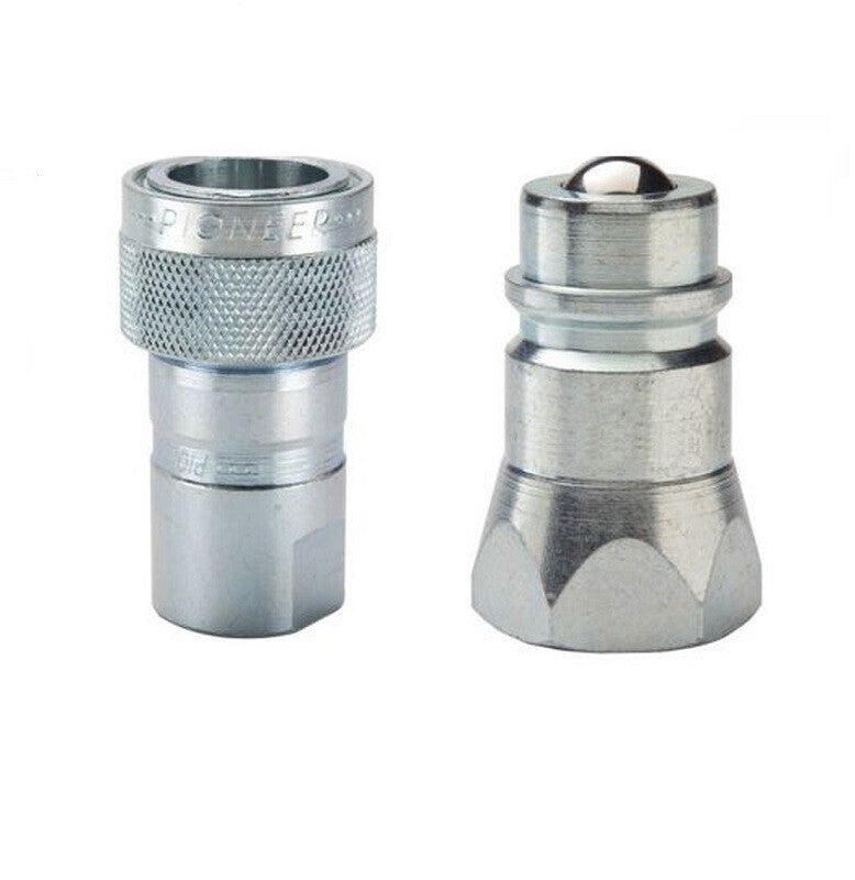 DURAFORCE Pioneer 3/4" - 14 ORB Complete Coupler Body Set 8010-5 Male w/ 4050-5 Female