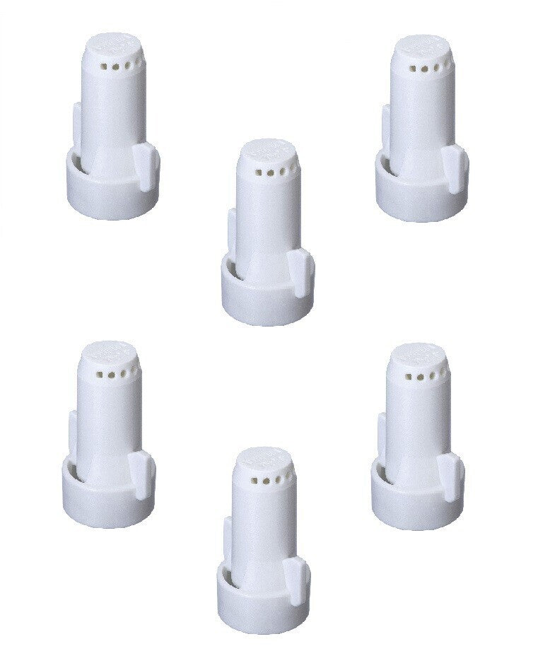 DURAFORCE Pack of 6 - TeeJet Stream-Jet SJ-7 7-Stream Outlet Spray Tip 0.8 GPM @ 40 PSI