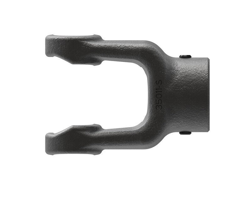 DURAFORCE Weasler 1-3/8" Round Bore 5/16" & 3/8" Keyway & Set Screw Implement Yoke 35N