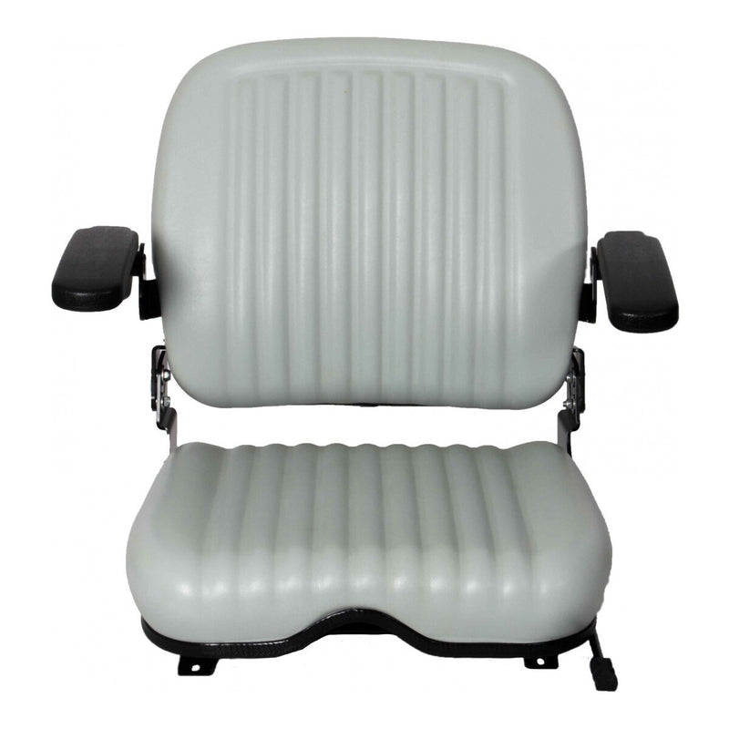 DURAFORCE Broad-Base High Back Industrial Seat Complete Extra Wide 220000GR