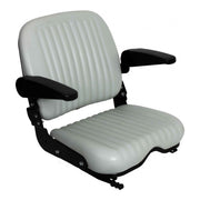 DURAFORCE Broad-Base High Back Industrial Seat Complete Extra Wide 220000GR