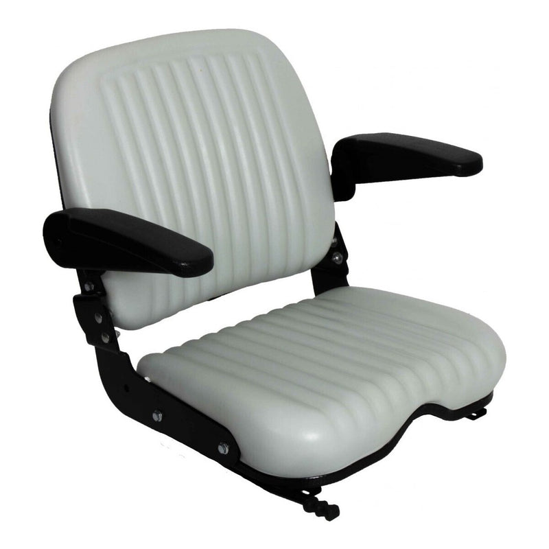 DURAFORCE Broad-Base High Back Industrial Seat Complete Extra Wide 220000GR
