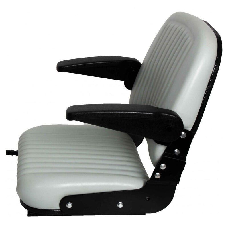 DURAFORCE Broad-Base High Back Industrial Seat Complete Extra Wide 220000GR