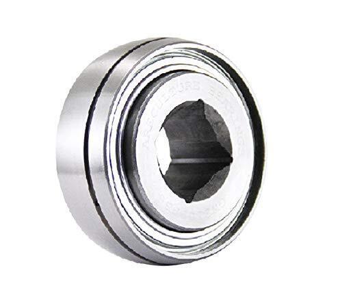 DURAFORCE Greasable Disc Harrow Bearing 1.565" Square Bore x 3.980" OD x 1.75" Width