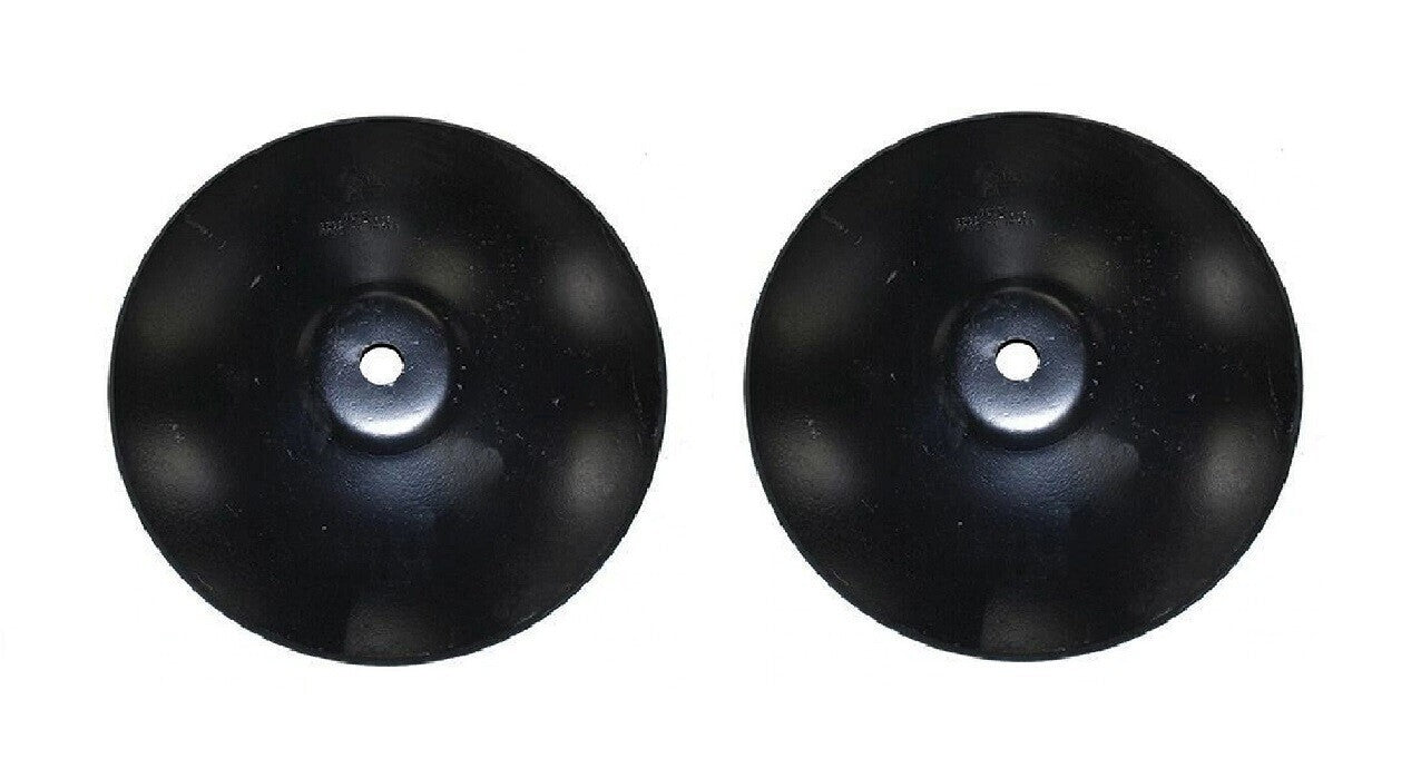 DURAFORCE 2 of 20" Smooth Disc Harrow Blades 1-1/2" Round Flat Center 7 Gauge 4.5 MM Thick