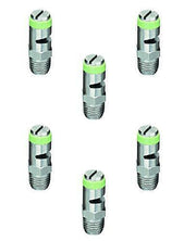 DURAFORCE Pack of 6 - TeeJet Turf-jet SS Wide Angle Flat Fan Spray Tip 1.5 GPM @ 40 PSI