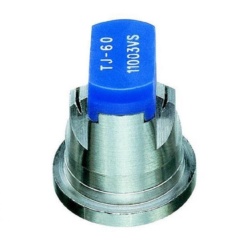 DURAFORCE TeeJet TwinJet Twin Flat Spray Tip Stainless Steel w/ 110° VisiFlo TJ60-11003VS