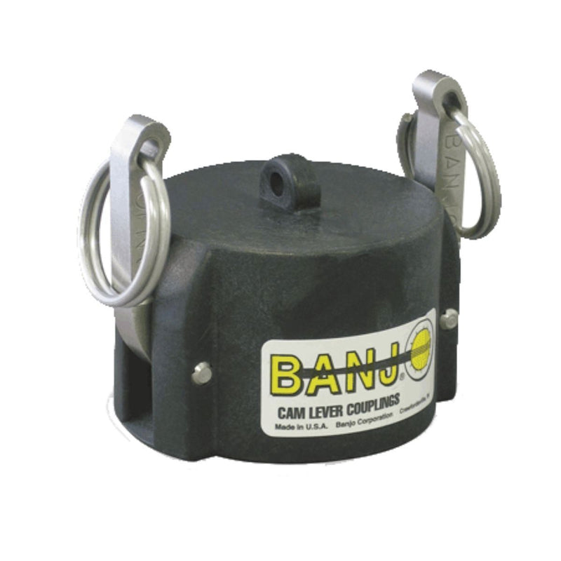 DURAFORCE 1" Banjo Poly Cam Lever Coupler Cap for 1" Male Adapters USA MADE 100125CAP