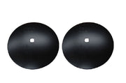 DURAFORCE 2 of 14" Smooth Disc Harrow Blades 1-1/2" Square 7 Gauge 4.5 MM Thick P147112
