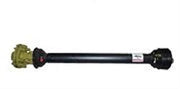 DURAFORCE 54.8" Complete PTO Driveline 1-3/8" 6 Spline QD Both Ends w/Slip Clutch 14106654