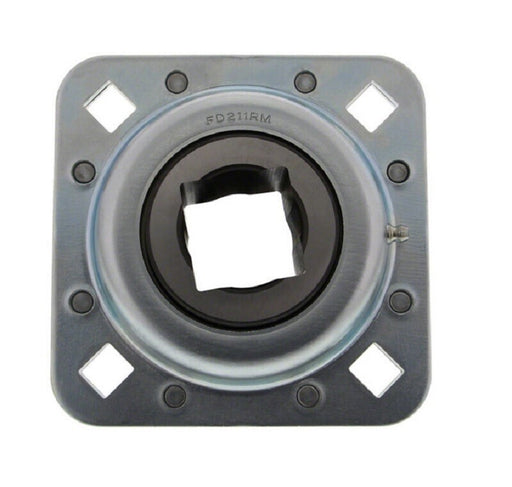 DURAFORCE 2 of Disc Harrow Bearing 1-1/2" Square Bore 4 - 0.531" x 0.59" Holes & 5.5" OAL