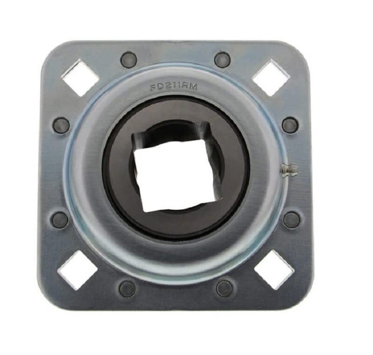 DURAFORCE 2 of Disc Harrow Bearing 1-1/2" Square Bore 4 - 0.531" x 0.59" Holes & 5.5" OAL