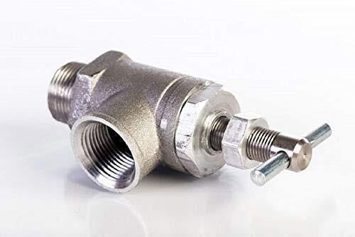DURAFORCE Aluminum Pressure Relief Valve 3/4" Inlet & Outlet w/ 0-300 PSI Range 2053-02