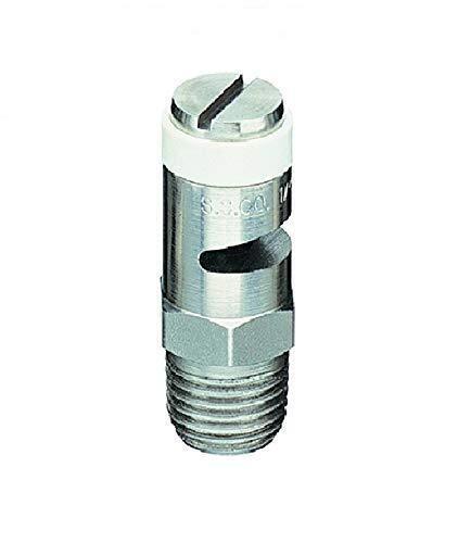 DURAFORCE TeeJet Turf-jet SS Wide Angle Flat Fan Spray Tip 0.8 GPM @ 40 PSI Visiflo White