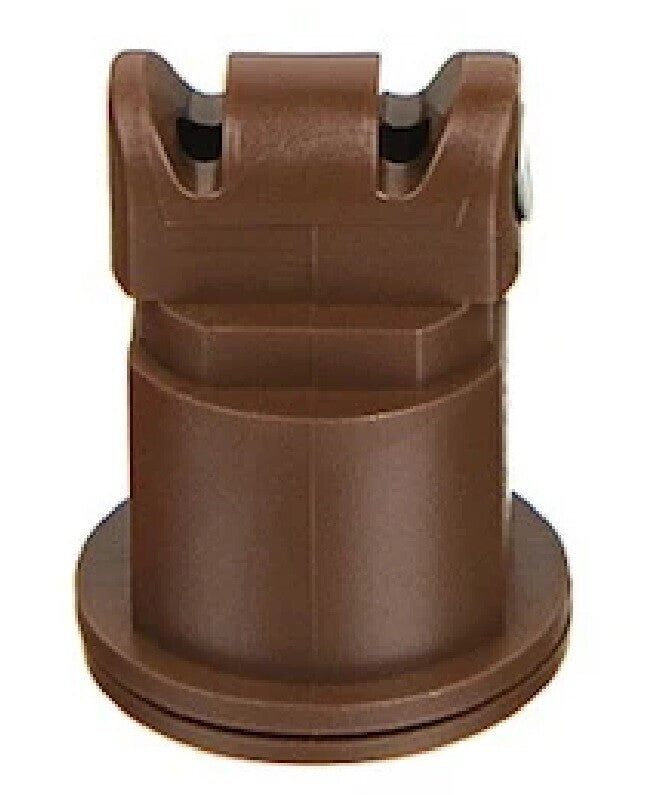 DURAFORCE TeeJet AI Turbo TwinJet Brown Flat Spray Tip Rated 0.5 GPM @ 40 PSI