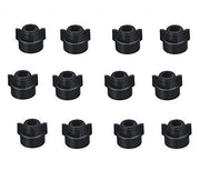 DURAFORCE Pack of 12 - Quick TeeJet Black Nylon Cap For TK-V & TF-V Style Spray Tips