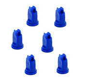DURAFORCE Pack of 6 - TeeJet Air Induction XR Flat Spray Tips Blue 110° 0.3 GPM @ 40 PSI