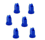DURAFORCE Pack of 6 - TeeJet Air Induction XR Flat Spray Tips Blue 110° 0.3 GPM @ 40 PSI