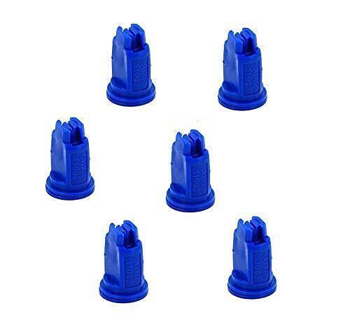 DURAFORCE Pack of 6 - TeeJet Air Induction XR Flat Spray Tips Blue 110° 0.3 GPM @ 40 PSI