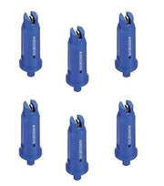 DURAFORCE Pack of 6 - TeeJet AI Even Flat Spray Tip 95° Polymer w/ Stainless Steel Insert