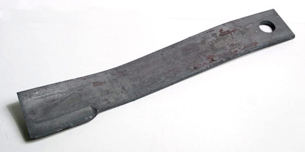 DURAFORCE 2 of Rotary Cutter Blade 24.75" x 4" x 0.5" w/ 1.375" Hole 652011RF