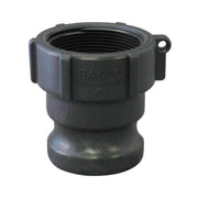 DURAFORCE 1-1/2" Banjo Poly Male Adapter - 1-1/2" Female NPT USA MADE 150A